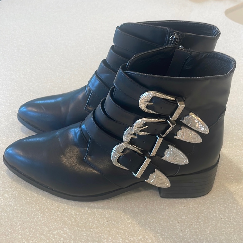 Black Booties - image 1